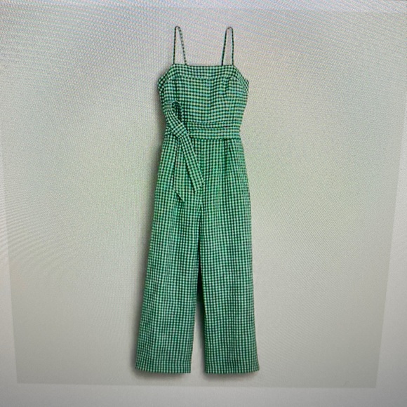 J. Crew Pants - J. Crew gingham jumpsuit